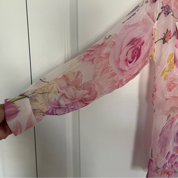 Rococo Sand Chiffon Blouse - Picture 7 of 9